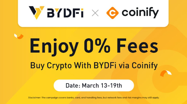BYDFi announces partnership with Coinify